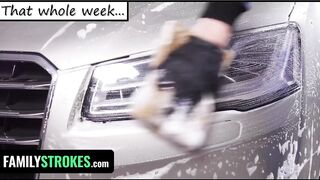 Wicked Step Sister Takes Her Pants Off In Front Of Her Virgin Step Brother - FamilyStrokes