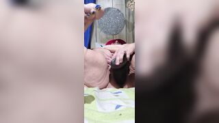 Shes a Cumming Supergirl with Amazing Snatch Powers