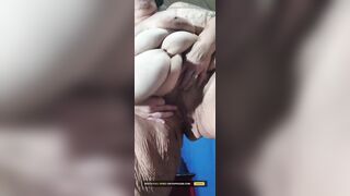 Twat Playing Standing up Fisting This Buttercup