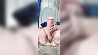 Twat Playing Standing up Fisting This Buttercup