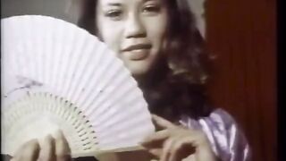 Large Hard Schlong Fills up This Brunette hair Oriental Exotic Doxy with a Taut Youthful Twat