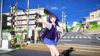 崩坏3 芽衣·染上你的颜色【次世代卡通渲染】【自制模型/Unity】MMD 转自scyrax