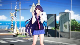 崩坏3 芽衣·染上你的颜色【次世代卡通渲染】【自制模型/Unity】MMD 转自scyrax