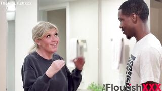 Nyla Nixie first Ever Pro Shoot in The Plumber and Me