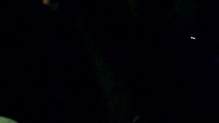 Brunette hair Fingers Herself Unfathomable in Darksome Car