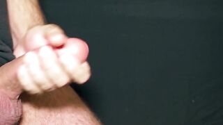 Cumming on camera for the 1st time
