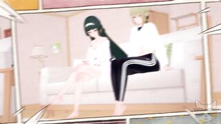 Astra Yao x Evelyn Chevalier (Zenless Zone Zero), chill and cozy day