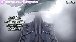 Femdom Comics JOI: U're Addicted to my Superior Smelly Socks...