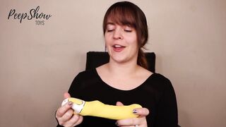 Toy Review - Satisfyer Vibes Palatable Sunshine G-Spot Dildo, Courtesy of Peepshow Toys!