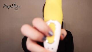 Toy Review - Satisfyer Vibes Palatable Sunshine G-Spot Dildo, Courtesy of Peepshow Toys!
