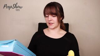 Toy Review - Satisfyer Vibes Palatable Sunshine G-Spot Dildo, Courtesy of Peepshow Toys!