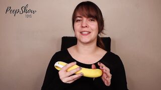 Toy Review - Satisfyer Vibes Palatable Sunshine G-Spot Dildo, Courtesy of Peepshow Toys!