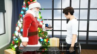 Milfy Town Xmas Part three - three sum with Hawt Step Sister And Ally