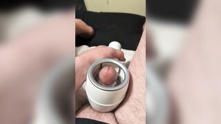 Testing out fresh toy