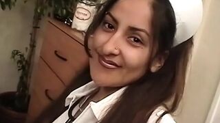 Biggest natural bazookas three-some twat screwing...cum on butt