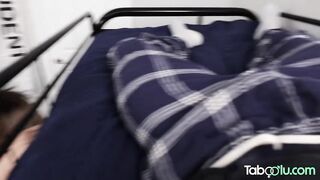 Little Step Sis Fights Over Top Bunk - Beauty Cake