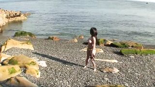 Breasty Beach Wench Moist