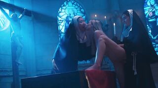 Corrupted Convent Riding - Kyoko, Nata Gold & Shelena Shemale hentai Sex