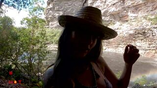 RISKY MASTURBATION IN A CAMPING TRAVEL - DREADHOT
