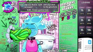 Homo Slime Whore does Just Chatting Gooning