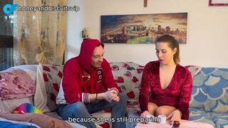Mia suocera mi provoca mentre aspetto mia moglie non resisto la scopo- Subtitle English
