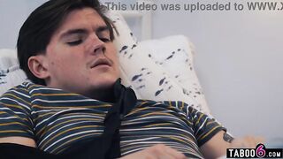 Ebony stepmom mother I'd like to fuck helps out injured stepson after this babe caught him