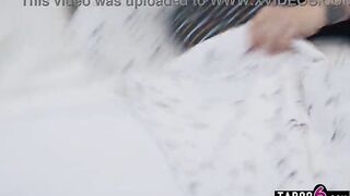 Ebony stepmom mother I'd like to fuck helps out injured stepson after this babe caught him