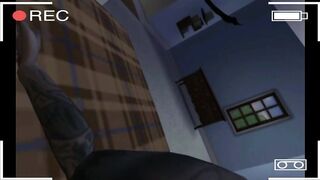Intimate movie scene of Lash Leiy Ebony gal with a large booty and braids hot