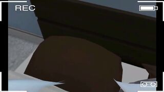 Intimate movie scene of Lash Leiy Ebony gal with a large booty and braids hot