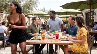 Hotwife Shares Her Bull, EP two: Jessica's spouse watches her 1st step ( AI Generated )