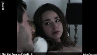 french celeb Freya Mavor frontal naked and romantic sex scene
