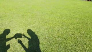 Flashing Twat Doing Cartwheels In The Park