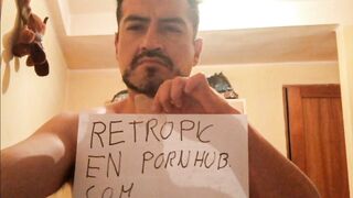 una masturbación 