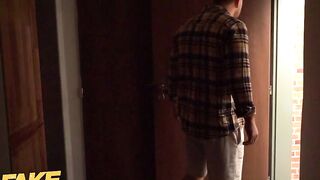 Fake Hostel – Pillow Fighting Sweethearts get their Snatches Banged