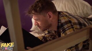 Fake Hostel – Pillow Fighting Sweethearts get their Snatches Banged