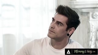 MAMMA'S MALE - Upset Single mother I'd like to fuck Dana Vespoli Makes Her Selfish Teen Stepson Cums In Her Cunt
