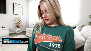Sinless Stepsister Jill Taylor Practices Losing Her Virginity With Her Hung Stepbrother