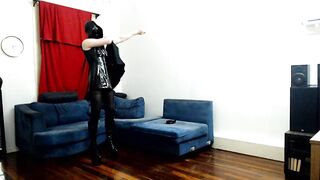 Femboy in nylons and Heels
