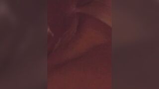 Stretching out my taut Oriental vagina with a thick vibrator