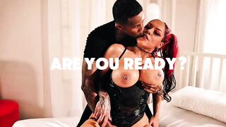 Oiled BBC Destruction & Facial