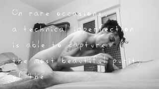 Glamorous angel giving a unfathomable oral pleasure, using saliva that babe manages to make his jock vanish