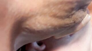 Blow job and ball suck quickie