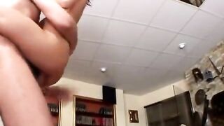 Lustful chicks have a fun getting double permeated in fuckfest