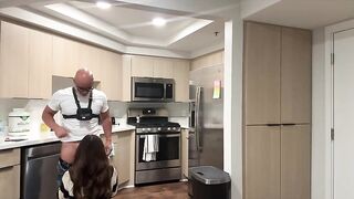 Plumber Lays Pipe in ANAL Abode Call