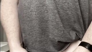 Masturbating and grabbing my booty with Cum at the end