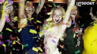 Tattooed Golden-haired and Curvy Latin babe Bang His Wang Jointly... Sloppy Double Mouth Bang With Deepthroat and Spit