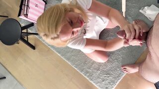 All natural large titties large butt hawt mother I'd like to fuck painter wishes her model to masturbate for her own fun whilst painting him