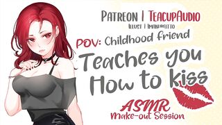 POV: Ally Teaches U How to Kiss (ASMR Make-Out Session)