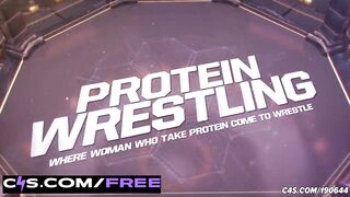 Chazzie vs KO: Muscle Queens Battle in Arm Wrestling & Corporalist Wrestling Showdown