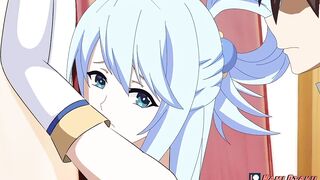 Aqua x kazuma KonoSuba anime